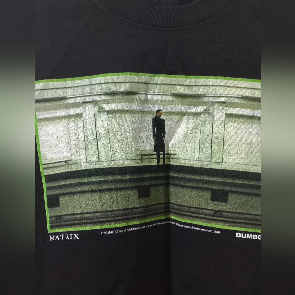 Matrix Black Graphic T-Shirt